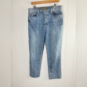 Joe’s Jeans The Honor High Rise Vintage Straight Size 32 Button Fly